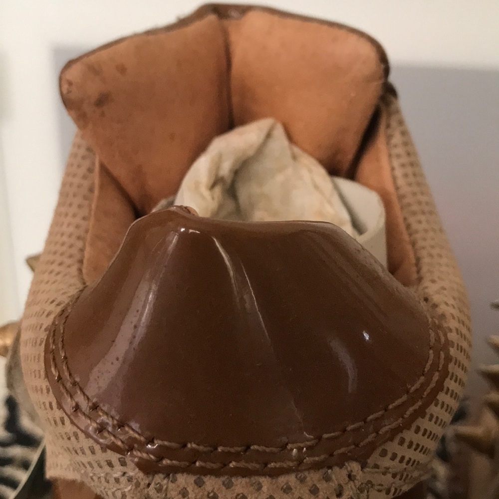 Jeffrey Campbell Brown and Tan Spiked Sneakers - Picture 4 of 12